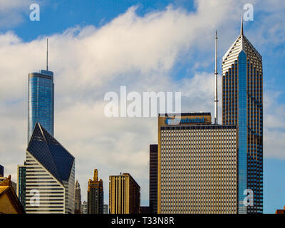 Chicago, Vereinigte Staaten - 11. Mai 2015 - Chicago Gebäude Stockfoto