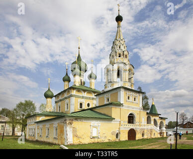 Kirche der Geburt von Johannes dem Täufer in Uglitsch. Der oblast Jaroslawl. Russland Stockfoto