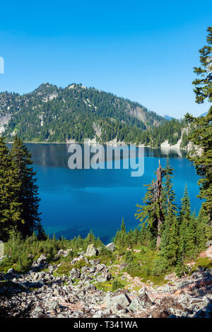 Snow Lake, Washington, USA Stockfoto