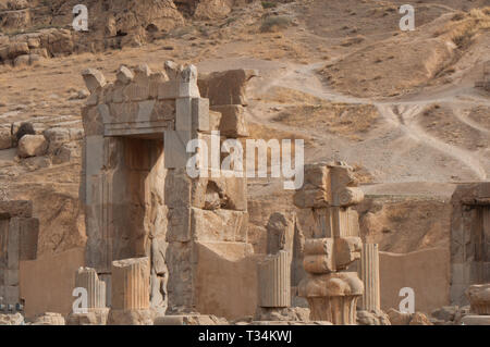 Tor aller Nationen, Persepolis, Marvdasht, Provinz Fars, Iran Stockfoto