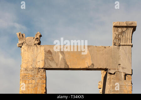 Tor aller Nationen, Persepolis, Marvdasht, Provinz Fars, Iran Stockfoto