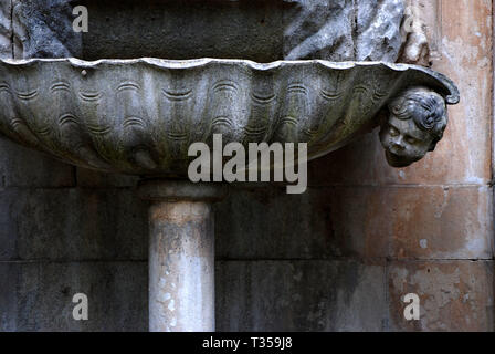 Eindrucksvollen Ambienten und interessante Details der Saint Lawrence Kartause Certosa di San Lorenzo in padula Provinz Salerno Italien Stockfoto