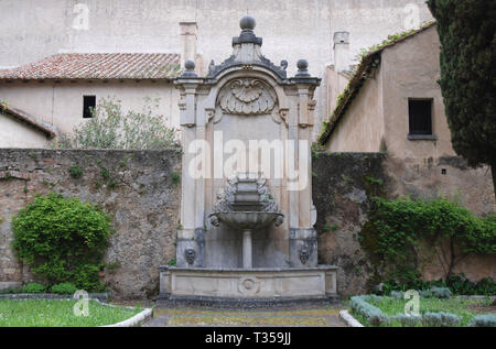 Eindrucksvollen Ambienten und interessante Details der Saint Lawrence Kartause Certosa di San Lorenzo in padula Provinz Salerno Italien Stockfoto