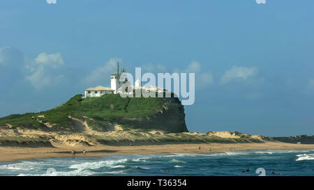 Nobbys Head in Newcastle, Australien close up Stockfoto