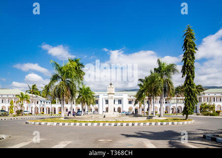 Dili, Osttimor - 10.August 2015: Palacio Do Governo de Timor-Leste. Die Regierung von Osttimor. Stockfoto