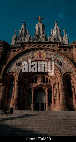 Sühneopfer Tempel des Heiligen Herzens Jesu. Stockfoto