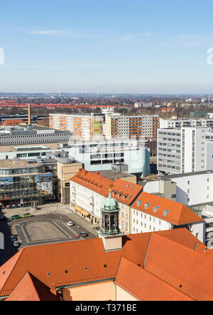 Magdeburg, Hauptstadt von Sachsen Anhalt Stockfoto