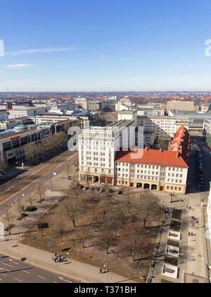 Magdeburg, Hauptstadt von Sachsen Anhalt Stockfoto