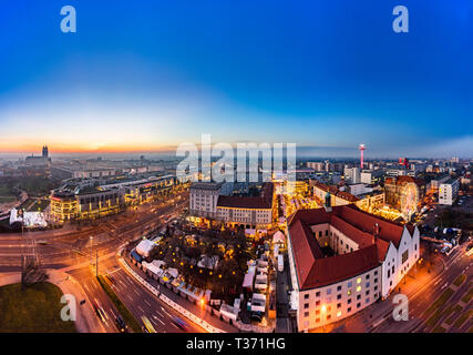 Magdeburg, Hauptstadt von Sachsen Anhalt Stockfoto