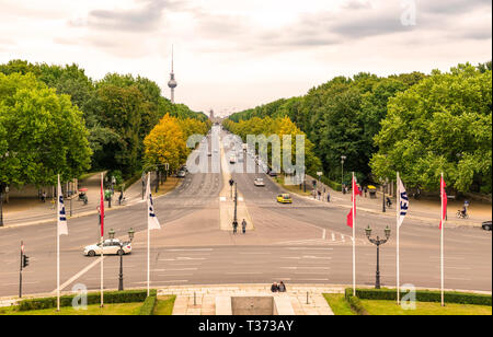 Berlin - Hauptstadt Deutschlands in Europa Stockfoto