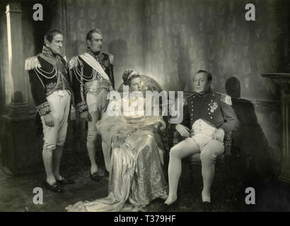 Die italienische Schauspielerin Ruby Dalma im Film Napoleone, 1942 Stockfoto