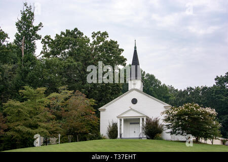 Die Kapelle-on-the-Hill war ein multi-konfessionellen religiösen Werk während WW2 und ist jetzt eine überkonfessionelle Kapelle, die von der Vereinigten Kirche geleitet. Stockfoto