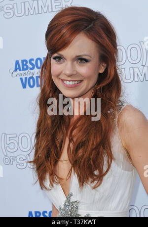 Rachel Boston - 500 Tage Sommer Premiere auf der Egyptian Theatre in Los Angeles. BostonRachel 77 Red Carpet Event, Vertikal, USA, Filmindustrie, Prominente, Fotografie, Bestof, Kunst, Kultur und Unterhaltung, Topix Prominente Fashion/Vertikal, Besten, Event in Hollywood Leben - Kalifornien, Roter Teppich und backstage, USA, Film, Stars, Film Stars, TV Stars, Musik, Promis, Fotografie, Bestof, Kunst, Kultur und Unterhaltung, Topix, headshot, vertikal, eine Person aus dem Jahr 2009, Anfrage tsuni@Gamma-USA.com Stockfoto