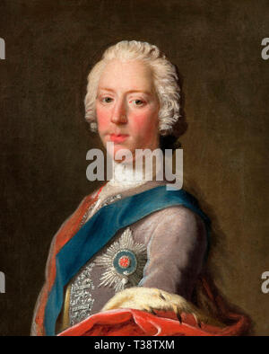 Prinz Charles Edward Stuart, 1720 - 1788. Der älteste Sohn des Prinzen James Francis Edward Stuart - Allan Ramsay, ca. 1745 Stockfoto