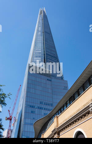 Der Shard Gebäude von St Thomas Street, Southwark, Royal Borough von Southwark, Greater London, England, Vereinigtes Königreich Stockfoto