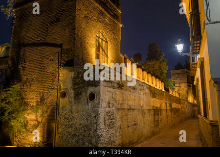 Calle Aqua, Sevilla Stockfoto