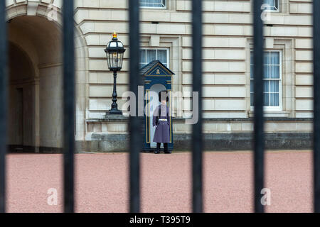 Buckingham Palace, die Mall, London, Samstag, 23. März 2019. Foto: David Rowland/One-Image.com Stockfoto