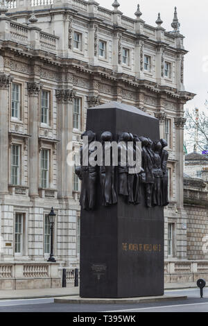 Frauen im Zweiten Weltkrieg Denkmal, Whitehall, London, Samstag, März 23, 2019, Foto: David Rowland/One-Image.com Stockfoto