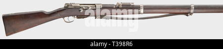 SERVICE WAFFEN, DEUTSCHES REICH, infanteriegewehr M71/84, Amberg, Kaliber 11 mm, Nummer 26776, Additional-Rights - Clearance-Info - Not-Available Stockfoto