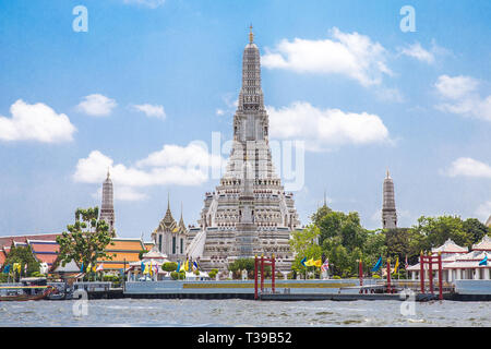 Tempel Wat Arun, Bangkok Stockfoto