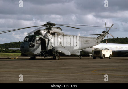 US NAVY/United States Navy Sikorsky UH-3H Sea King Stockfoto