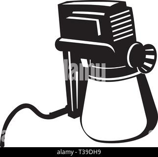 Airless Spritze Abbildung Stock Vektor