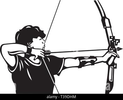 Archer Abbildung Stock Vektor