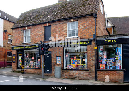 Um eine Stadt in Wantage Oxfordshire England Großbritannien Stockfoto