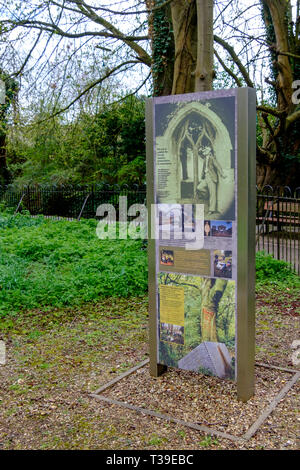 Um eine Stadt in Wantage Oxfordshire England UK Betjeman Park Stockfoto