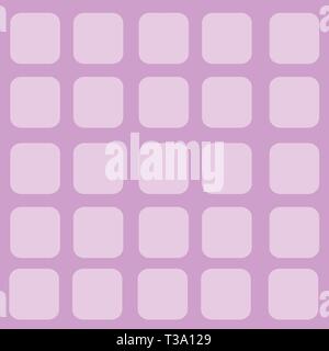 Kleine leere Quadrate in blassen Schatten angeordnet in Reihen auf der Pastellfarbenen Hintergrund Business leere Vorlage für das Layout für die Einladung Grußkarte Förderung Stock Vektor