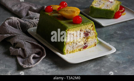 Cassata Siciliana, Ostern Konzept Stockfoto