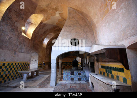 Die große Küche der Saint Lawrence Kartause Certosa di San Lorenzo in padula Provinz Salerno Italien Stockfoto