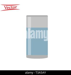 Verfügbare Kaffeetassensymbol. Tasse Kaffee Kaffee mit Dampf dünne blaue Symbol eps 10. Stock Vektor