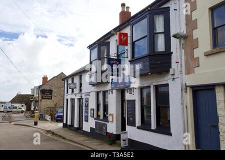 Das Dock Inn, Penzance, Cornwall, England. Stockfoto