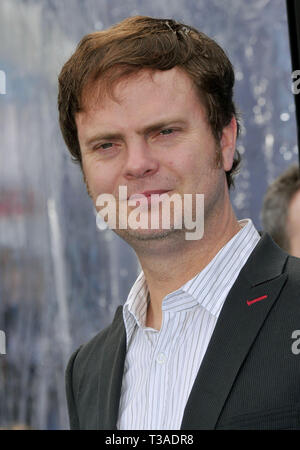 Rainn Wilson - Monster vs Aliens Premiere auf der Gibson Amphitheatre in den Universal Studios in Los Angeles. WilsonRainn 33 Red Carpet Event, Vertikal, USA, Filmindustrie, Prominente, Fotografie, Bestof, Kunst, Kultur und Unterhaltung, Topix Prominente Fashion/Vertikal, Besten, Event in Hollywood Leben - Kalifornien, Roter Teppich und backstage, USA, Film, Stars, Film Stars, TV Stars, Musik, Promis, Fotografie, Bestof, Kunst, Kultur und Unterhaltung, Topix, headshot, vertikal, eine Person aus dem Jahr 2009, Anfrage tsuni@Gamma-USA.com Stockfoto