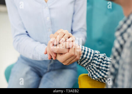 Helfende Hand Stockfoto