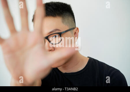 Junge asiatische Mann Stockfoto