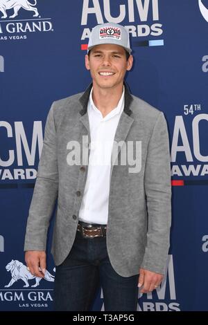 Las Vegas, USA. 07 Apr, 2019. LAS VEGAS, NV - 7. APRIL: Granger Smith nimmt an der 54. jährlichen ACM Awards im Grand Garden Arena am 7. April 2019 in Las Vegas, Nevada. Credit: Imagespace/Alamy leben Nachrichten Stockfoto