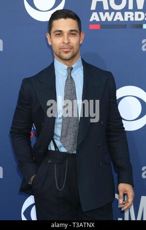 Las Vegas, NV, USA. 7 Apr, 2019. Wilmer Valderrama bei der Ankunft für 54 Akademie der Country Music (ACM) Awards - Ankünfte 2, MGM Grand Garden Arena in Las Vegas, NV April 7, 2019. Credit: Everett Collection Inc/Alamy leben Nachrichten Stockfoto