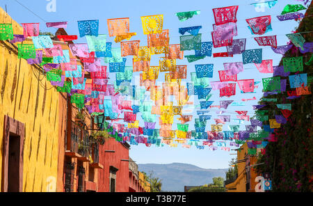 Mexikanische Banner Stockfoto