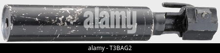 SERVICE WAFFEN, Deutschland bis 1945, Schalldämpfer für den Karabiner K98k, Editorial-Use - Nur Stockfoto