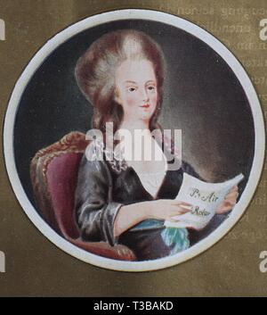 Marie Antoinette, geboren Maria Antonia Josepha Johanna, 1755-1793, war die letzte Königin von Frankreich vor der Französischen Revolution, historische Darstellung, 1. Stockfoto