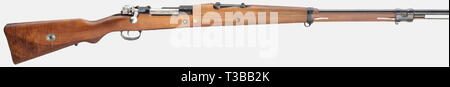 SERVICE WAFFEN, BRASILIEN, Gewehr Modell 1935, Mauser Oberndorf, Kaliber 7x57, Nummer 4500, No-Exclusive - | Editorial-Use - Nur Stockfoto