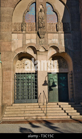 Engelbrekt Church (Engelbrektskyrkan) ein Beispiel der Nationalen romantische Architektur, Larkstaden, Östermalm, Stockholm, Schweden, Skandinavien Stockfoto