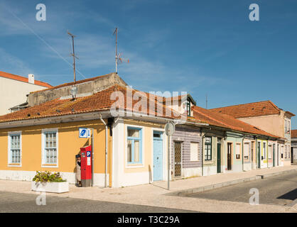 Bunten Straßen von Aveiro an der Atlantikküste Portugals Küste Stockfoto