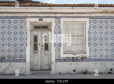 Bunten Straßen von Aveiro an der Atlantikküste Portugals Küste Stockfoto