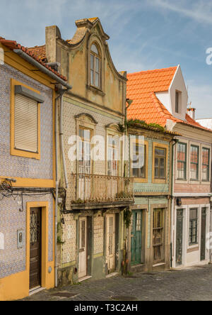 Bunten Straßen von Aveiro an der Atlantikküste Portugals Küste Stockfoto