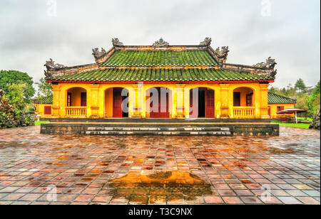 Pavillon auf der Verbotenen Stadt in Hue, Vietnam Stockfoto