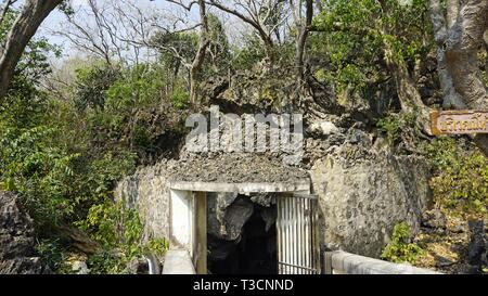 Buddha Höhle Khao lunag in phetchaburi Thailand Stockfoto