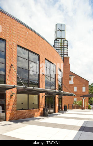 Lake Highland Preparatory School, in der Nähe der Innenstadt von Orlando, ist die führende weiterführende Schule in Orange County, Florida, bekannt für seine große Bildung. Stockfoto